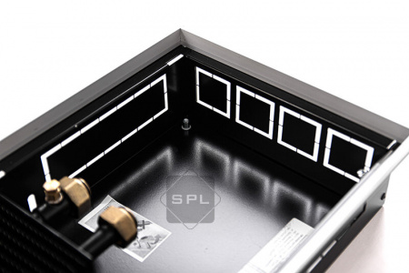 Конвектор внутрипольный SPL INC 200 х 90 х 1500 (решетка роликовая, анодированный алюминий)